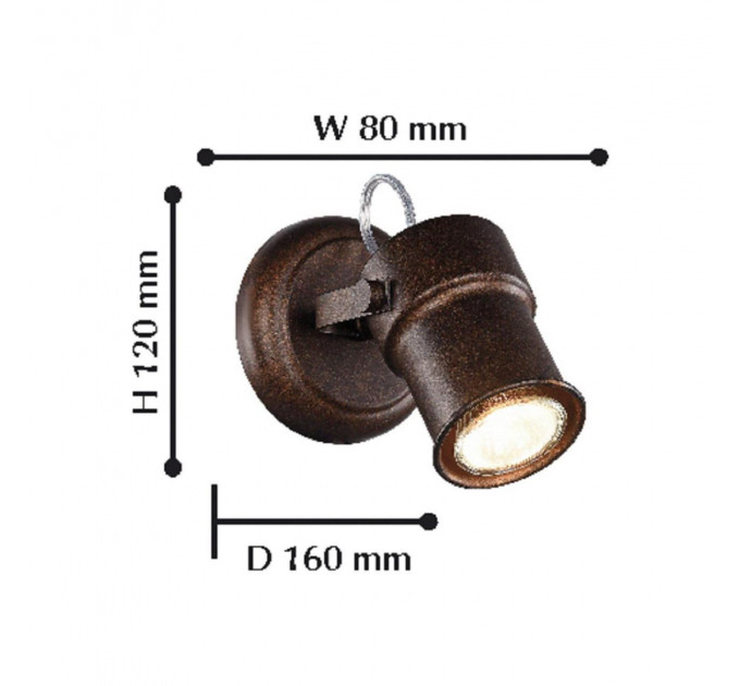 Спот Arcu Favourite 1*5W GU10 2025-1W