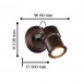 Спот Arcu Favourite 1*5W GU10 2025-1W