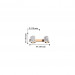 Спот Elephant Favourite 2*5W GU10 2322-2W