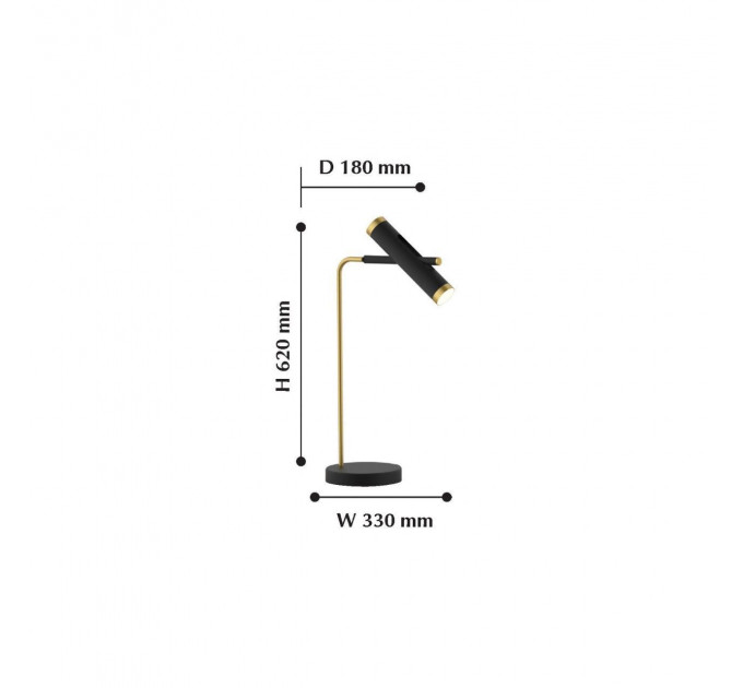 Настольная лампа Duplex Favourite LED 6W 2324-2T