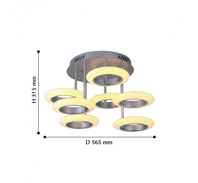 Потолочная люстра Annuli Favourite LED 56W 2419-7U