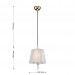 Подвесной светильник Sade Favourite 1*40W Е14 2690-1P