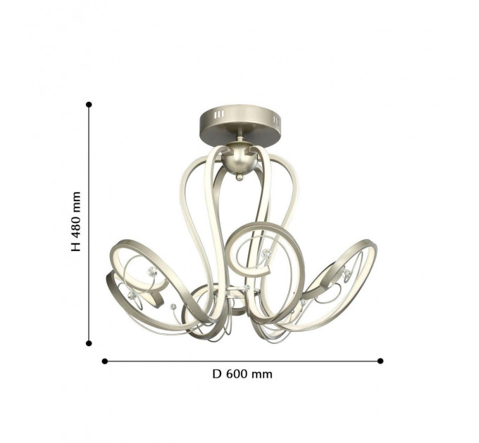 Потолочная люстра Melba Favourite LED 96W 2566-6U