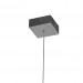Подвесной светильник Pyramidis Favourite LED 30W серебристый 2259-1P
