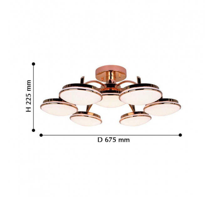 Потолочная люстра Ledante F-Promo LED 2473-7P