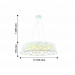 Подвесная люстра Arcanum Favourite 48W 2505-5PC