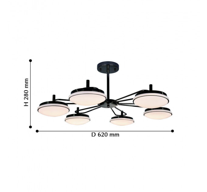 Потолочная люстра Ledante F-Promo LED 2470-6P