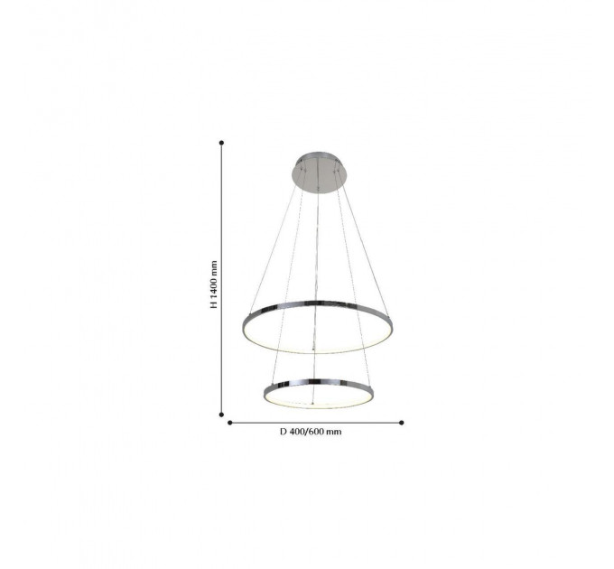 Подвесной светильник Giro Favourite LED 54W 2314-10P