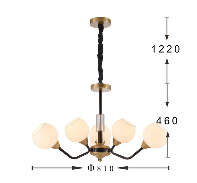 Подвесная люстра Germen Favourite 2550-6P