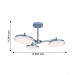 Потолочная люстра Ledante F-Promo LED 2471-3P