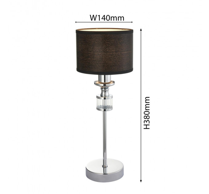 Настольная лампа Archetypus Favourite 1*40W Е14 2674-1T