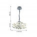 Подвесная LED-люстра Verwirrt Favourite 140W 2386-14P