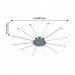 Потолочный светильник Aster Favourite LED 72W 2379-12U