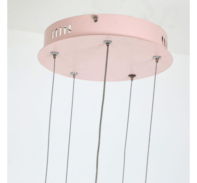 Подвесная люстра Loomy Favourite LED 45W светло-розовый 2510-6P