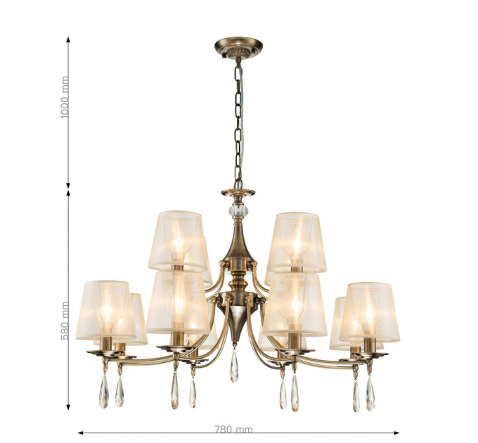 Подвесная люстра Imber F-Promo 2639-12P