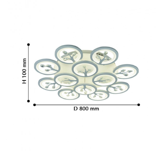 Потолочная люстра Ramus F-Promo LED 204W 2390-12U