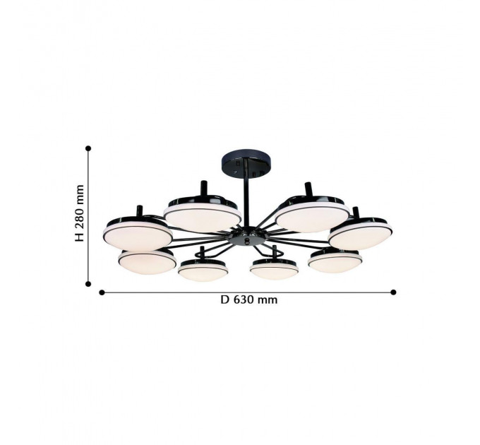 Потолочная люстра Ledante F-Promo LED 2470-8P