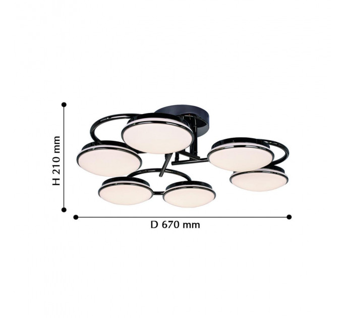 Потолочная люстра Ledante F-Promo LED 2478-6U