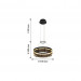 Подвесной светильник Aurea Favourite LED 36W 2260-4P