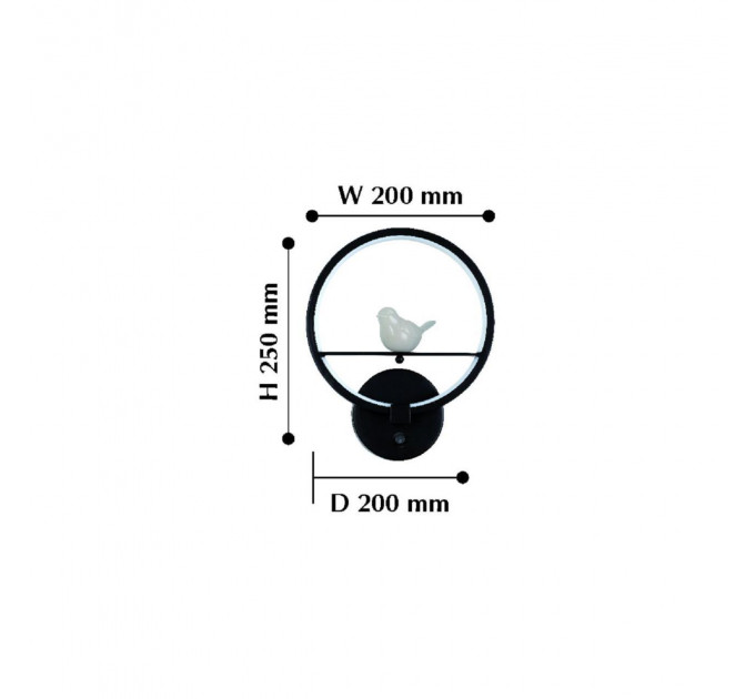 Настенное бра Passer Favourite LED 12W 2063-1W