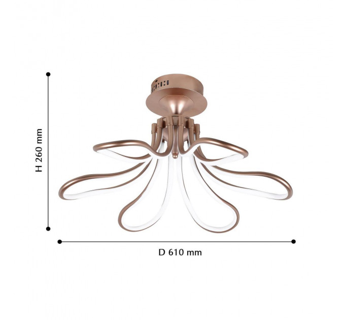 Потолочная люстра Flora Favourite LED 90W 2547-6U