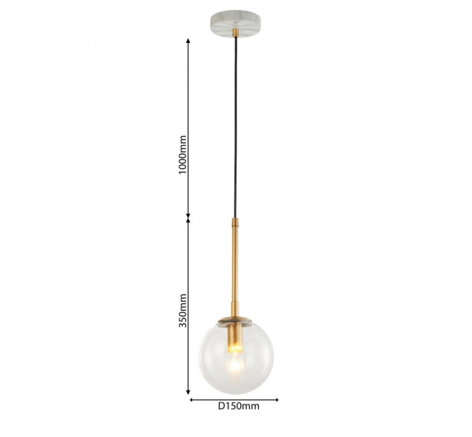 Подвесной светильник Marmore Favourite 1*40W Е14 2671-1P