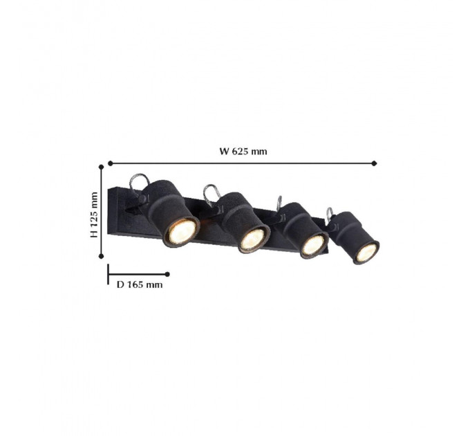 Спот Arcu Favourite 4*5W GU10 2026-4W