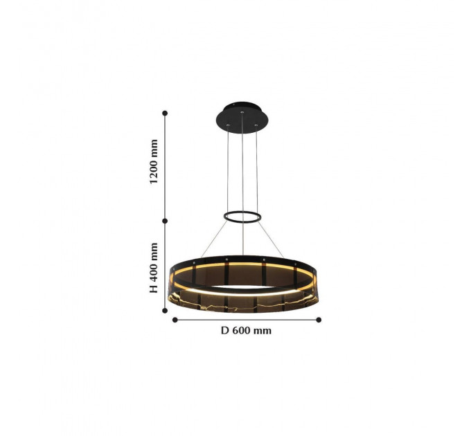 Подвесной светильник Aurea Favourite LED 48W 2260-6P