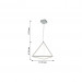 Подвесной светильник Pyramidis Favourite LED 30W белый 2258-1P
