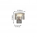Настенный светильник Geschosse Favourite 2*40W Е14 1490-2W