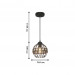 Подвес Globi F-Promo 1801-1P