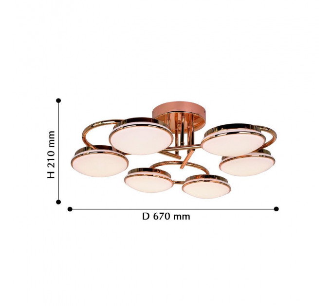 Потолочная люстра Ledante F-Promo LED 2477-6U