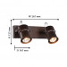 Спот Arcu Favourite 2*5W GU10 2025-2W