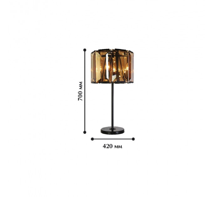 Настольная лампа Prismen Favourite 1*40W Е14 1891-4T
