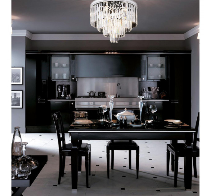 Потолочная люстра Geschosse Favourite 10*40W Е14 хрусталь 1490-10U