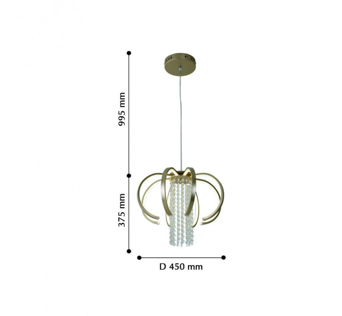 Подвесной светильник Evolve Favourite LED 35W 2530-8P