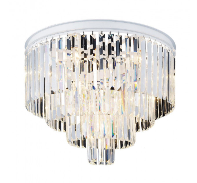 Потолочная люстра Geschosse Favourite 10*40W Е14 хрусталь 1490-10U