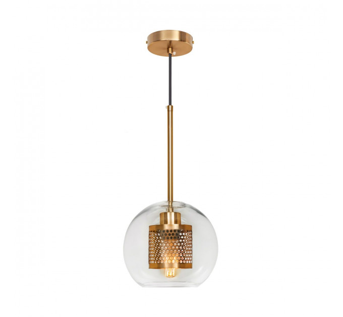 Подвесной светильник Hexagon Loft It 1*60W Е27 бронза LOFT2566-A