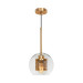 Подвесной светильник Hexagon Loft It 1*60W Е27 бронза LOFT2566-A