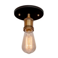 Потолочный светильник Factory filament Loft It 1*60W Е27 черный LOFT3103C