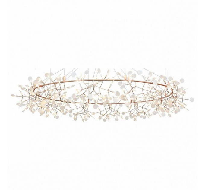 Подвесная люстра Heracleum Loft It LED 97W розовое золото 9022-324