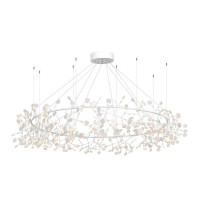 Подвесная люстра Heracleum Loft It LED 97W белый 9022-324W