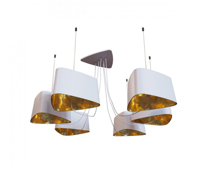 Подвесная люстра Nuage Loft It 6*40W Е14  белый LOFT1163-6WH