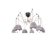 Подвесная люстра Concrete Loft IT LOFT1165/9
