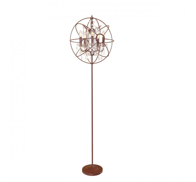 Торшер Foucaults orb crystal Loft It LOFT1897FT