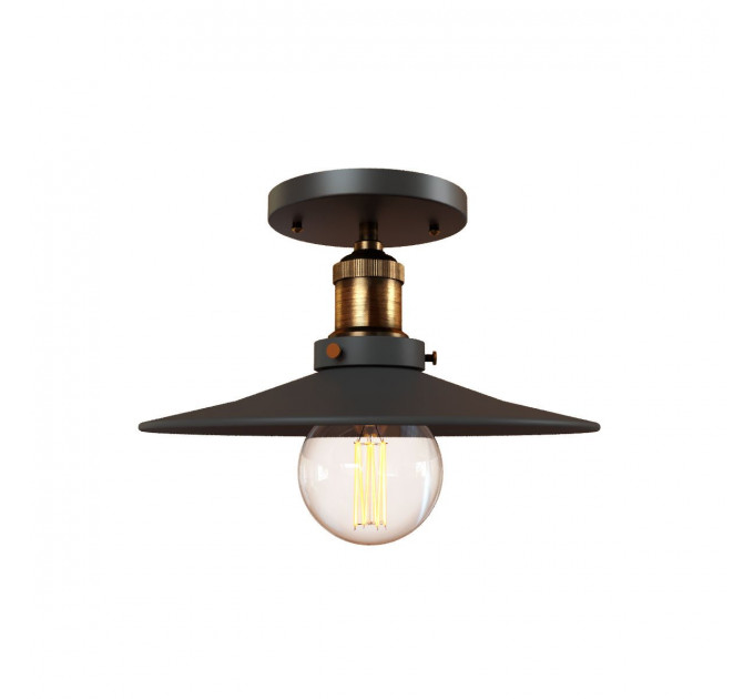 Потолочный светильник Factory filament Loft It 1*60W Е27 черный LOFT3101C