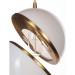 Подвесной светильник Crescent Loft It 1*40W Е27 белый/золото 5063-B