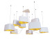 Подвесная люстра Nuage Loft It 10*40W Е14  белый LOFT1163-10WH