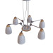 Подвесная люстра Watchman Loft IT LOFT4402/6WH