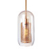 Подвесной светильник Hexagon Loft It 1*60W Е27 бронза LOFT2566-D